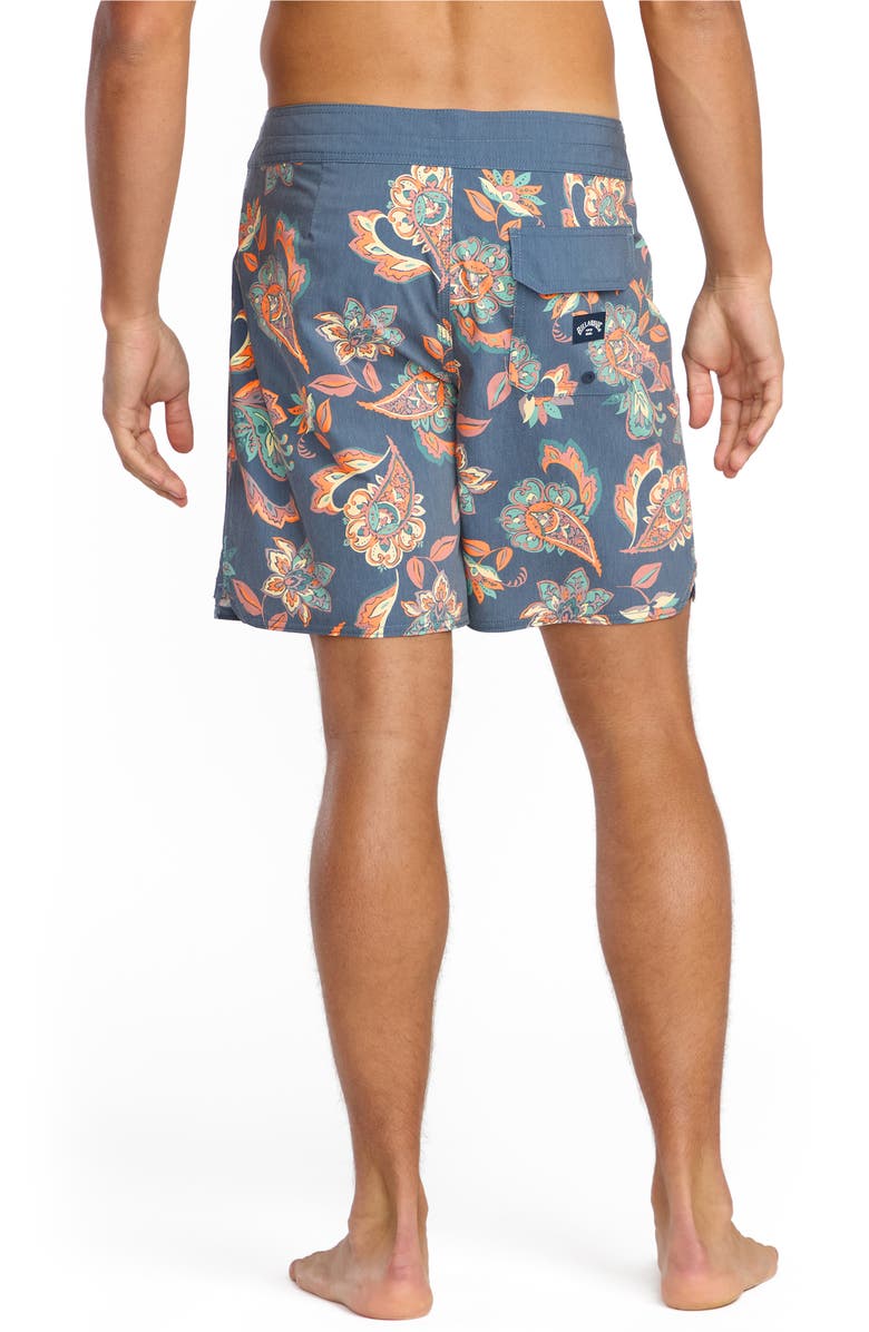 Billabong Good Times Pro Board Shorts, Alternate, color, Charcoal/ Navy