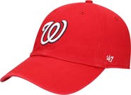 '47 Men's '47 Red Washington Nationals Heritage Clean Up Adjustable Hat