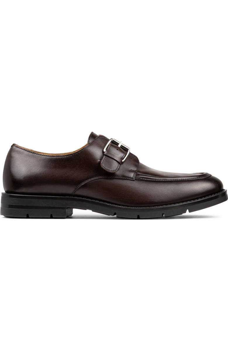 Donald Pliner Calan Monk Strap Shoe, Alternate, color, Dark Brown
