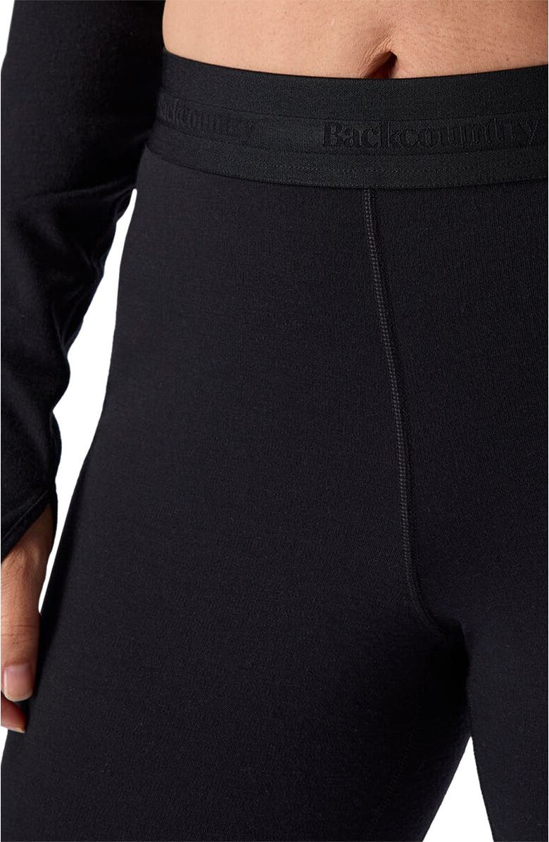 Backcountry Cedars Rws Merino Mid-Wt Baselayer Bottom - Women
s, Alternate, color, Black