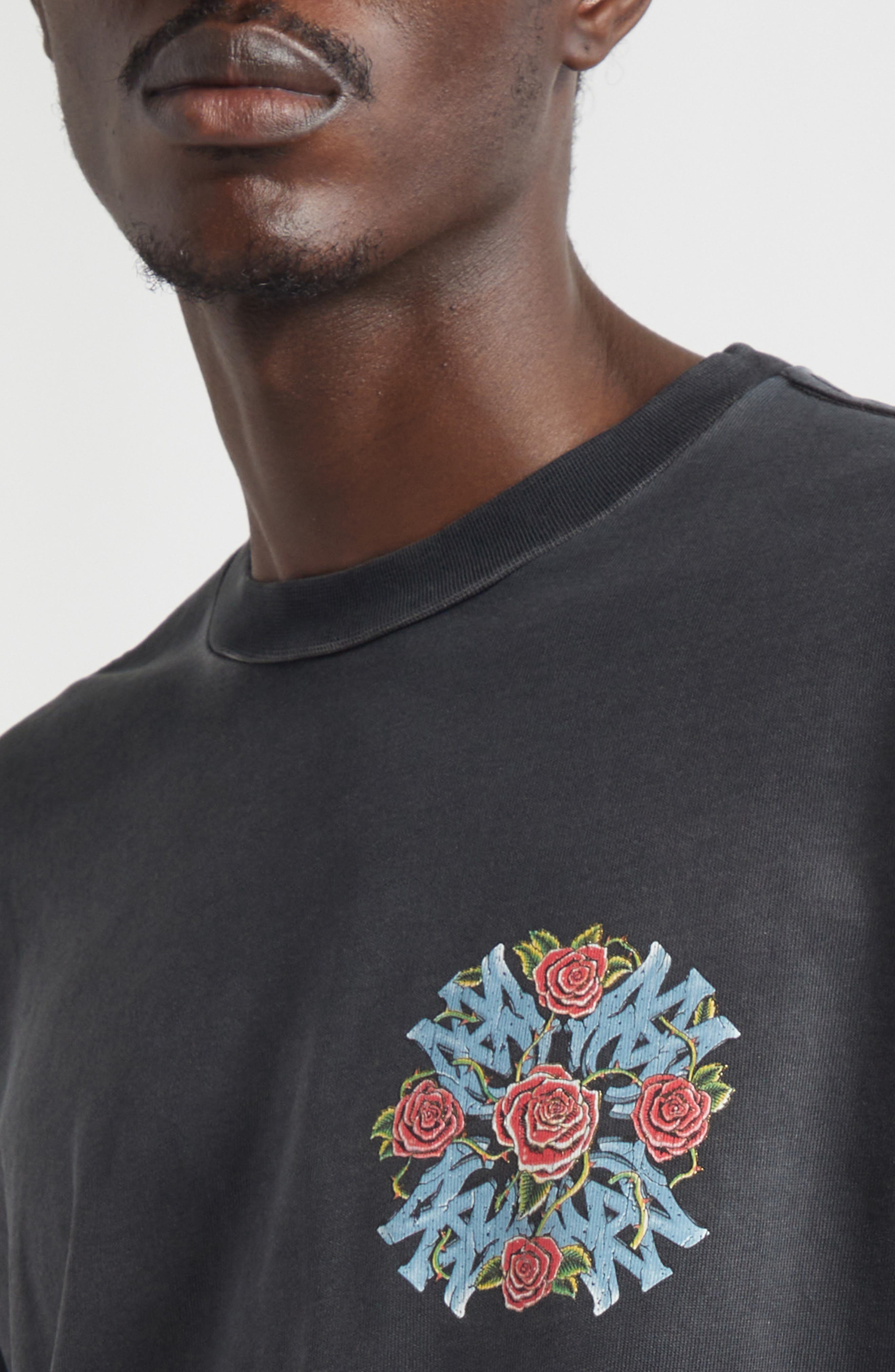 AMIRI Oversize Out for Trouble Graphic T-Shirt — фото 4