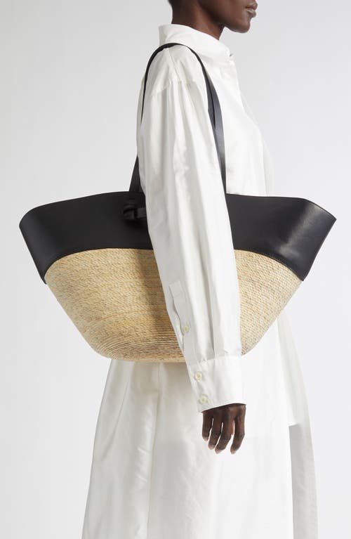 Altuzarra Knot Large Basket Tote In Black