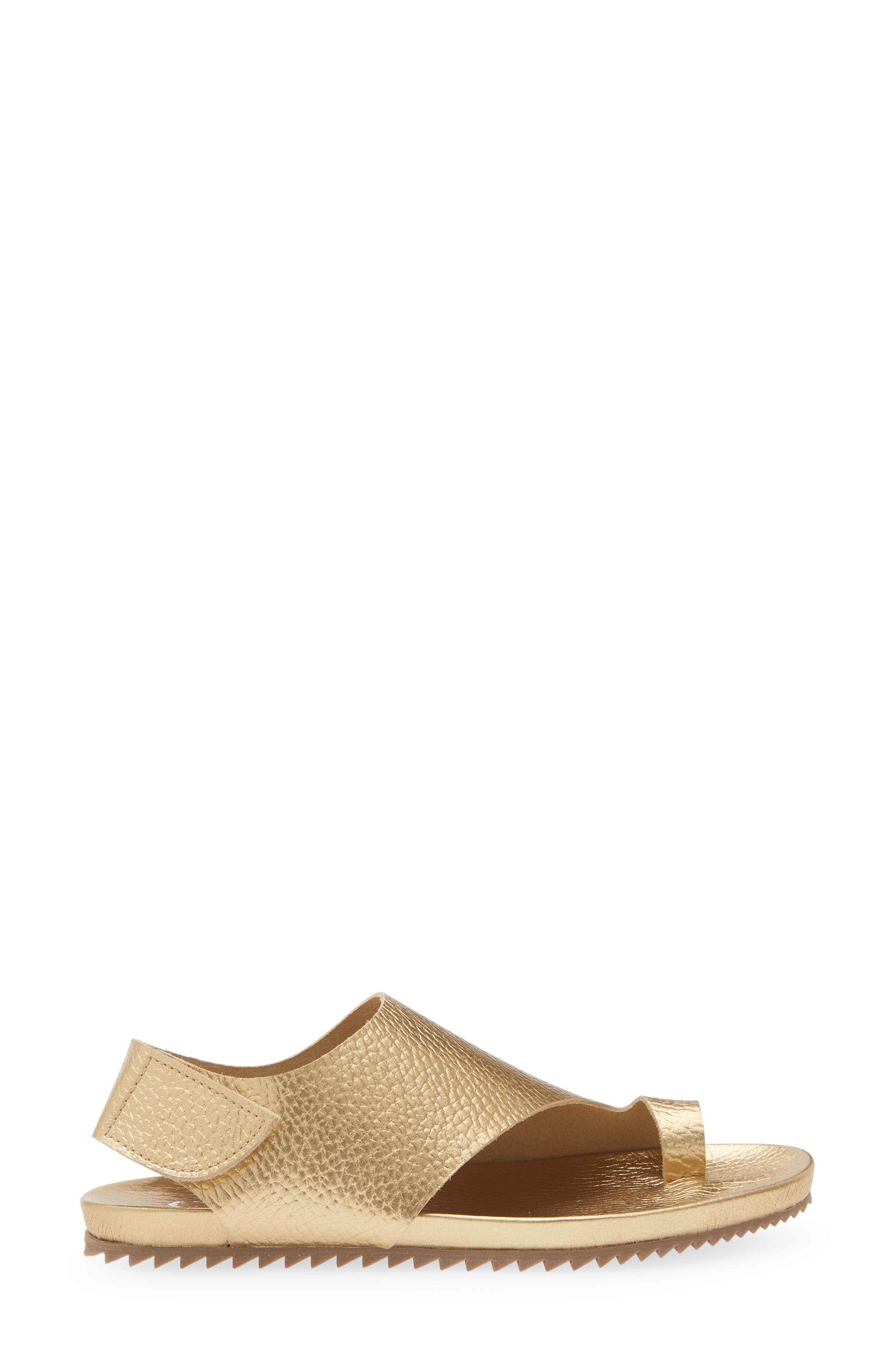 Pedro Garcia Valisa Slingback Sandal, Alternate, color, Gold Cervo