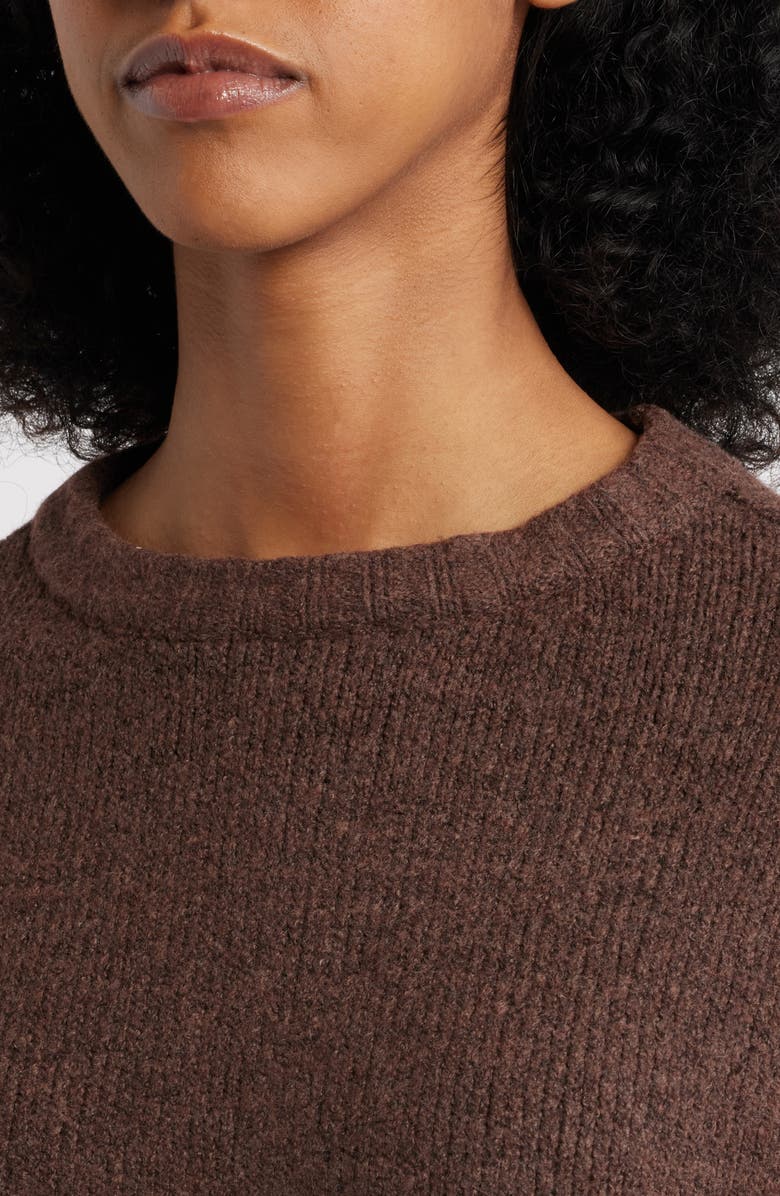 PacSun Naomi Crewneck Sweater, Alternate, color, Brown