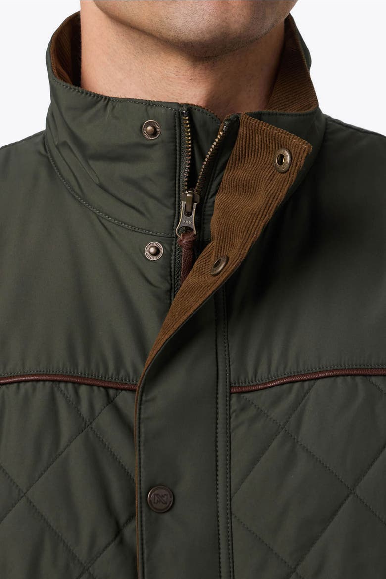 Men's Duke Heated Vest, Alternate, color, Forest Green