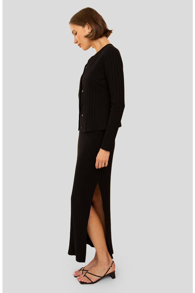 Coco Cardigan, Alternate, color, Black