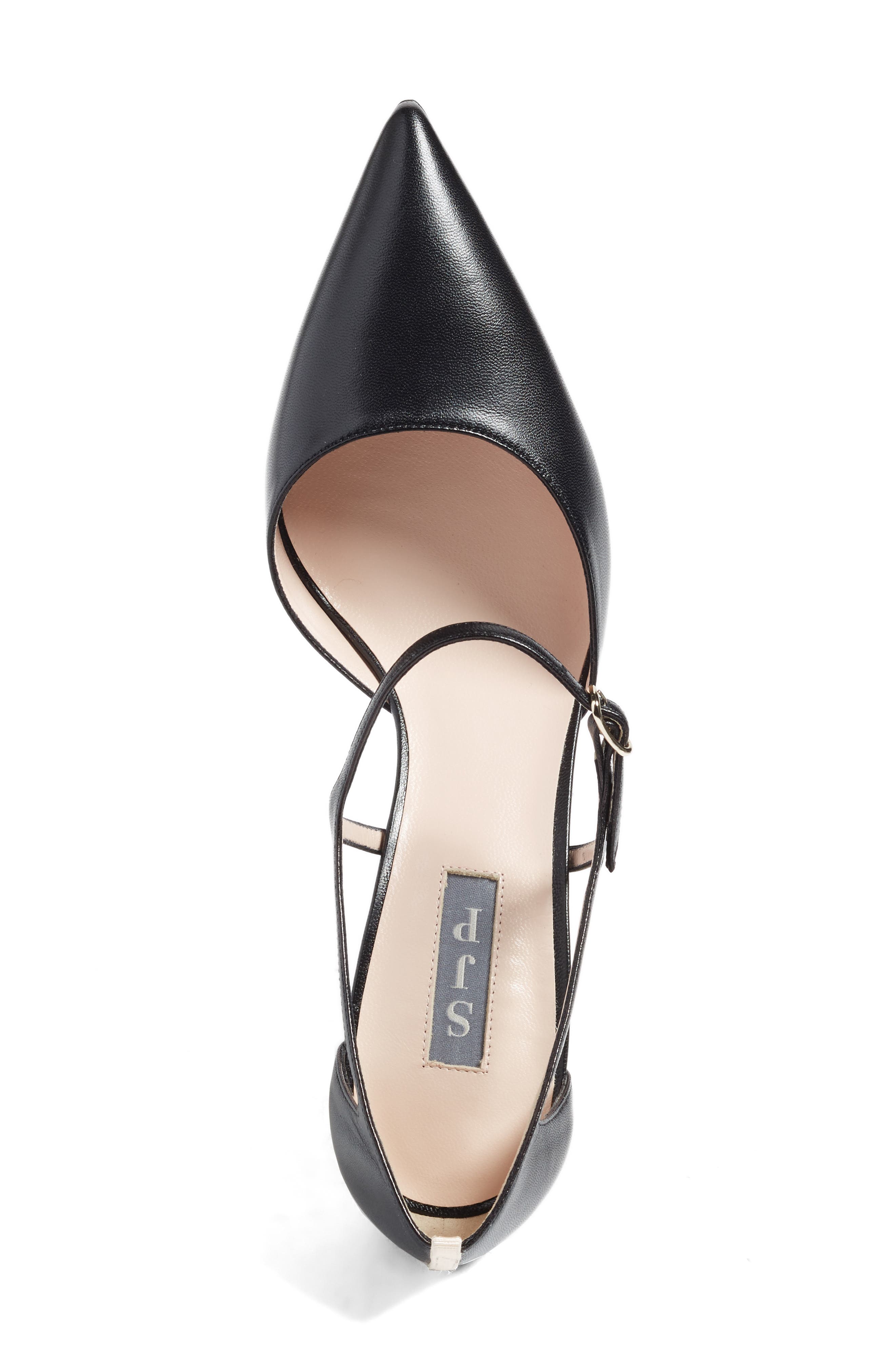 'Phoebe' Mary Jane Pump, Alternate, color, BLACK LEATHER