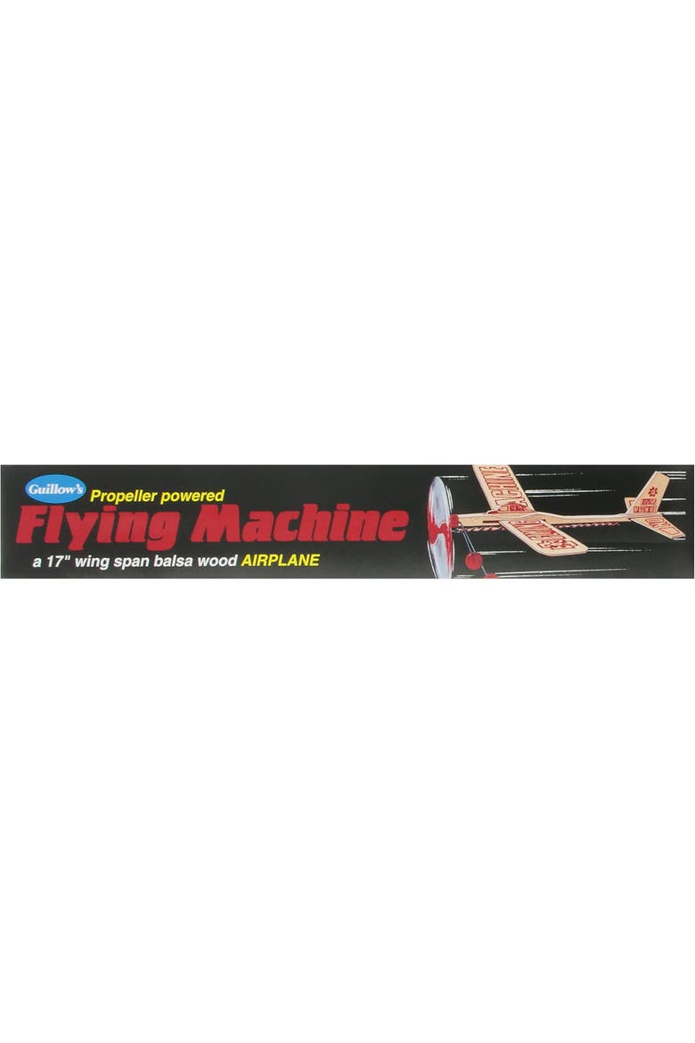 Balsa Wood Flying Machine Kit, Main, color, Multicolored