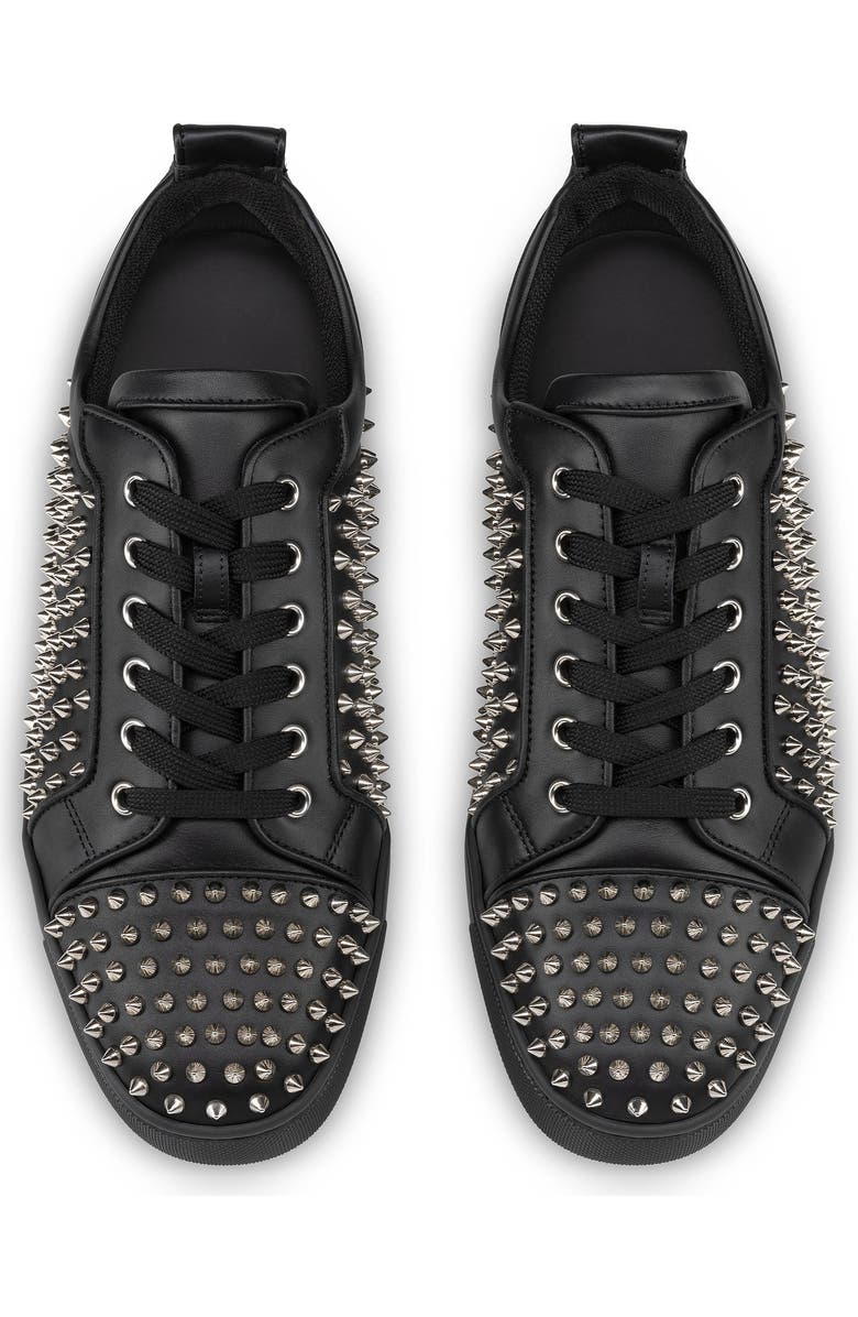 Christian Louboutin Louis Junior Allover Spikes High Top Sneaker, Alternate, color,