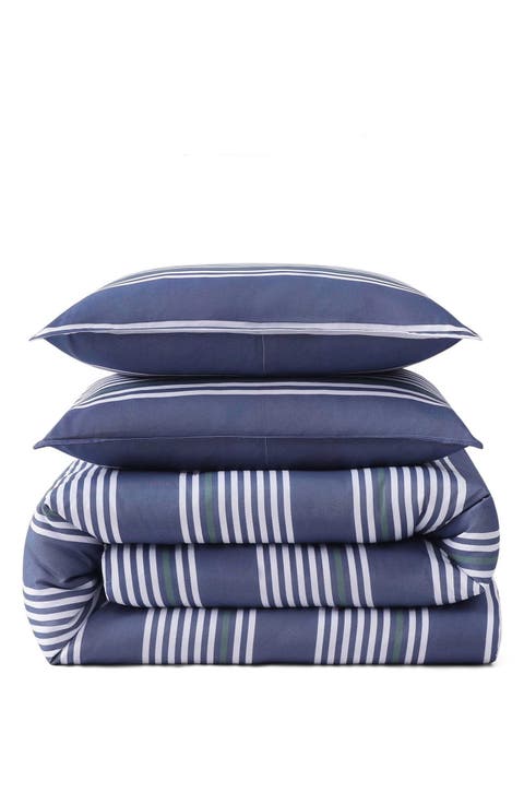Lido Stripe Comforter Set