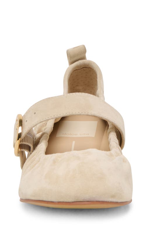 Dolce Vita Caely Mary Jane Flat In Neutral