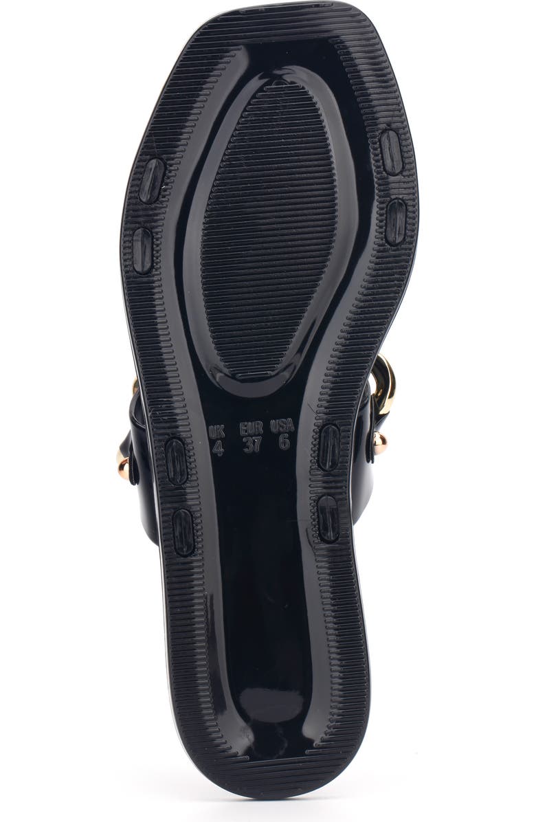 Kenneth Cole New York Naveen Chain Jelly Slide Sandal, Alternate, color,