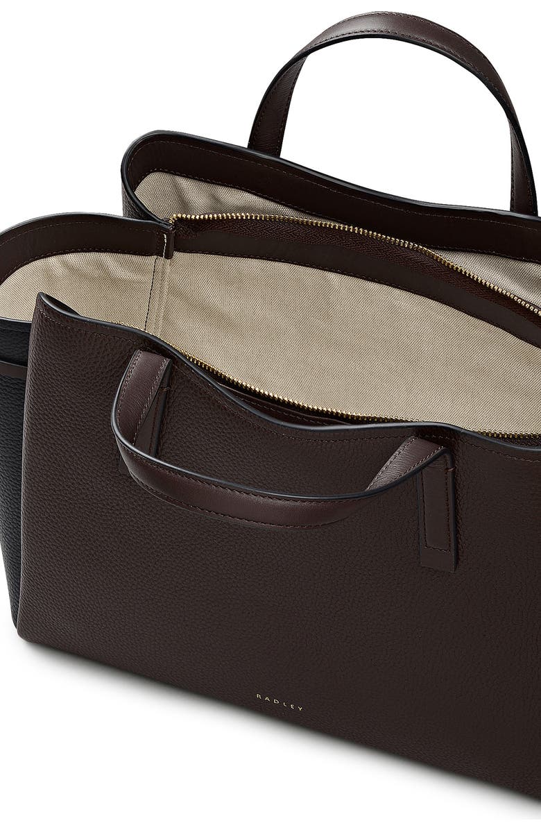 Radley Blake Gardens Large Leather Satchel, Alternate, color,