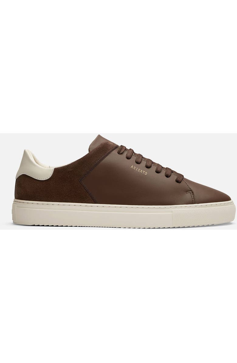 Axel Arigato Clean 90 Split Sneaker, Main, color, Brown/Off White