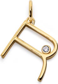 Monica Vinader Lab Grown Diamond Initial Pendant (Online Trunk Show)