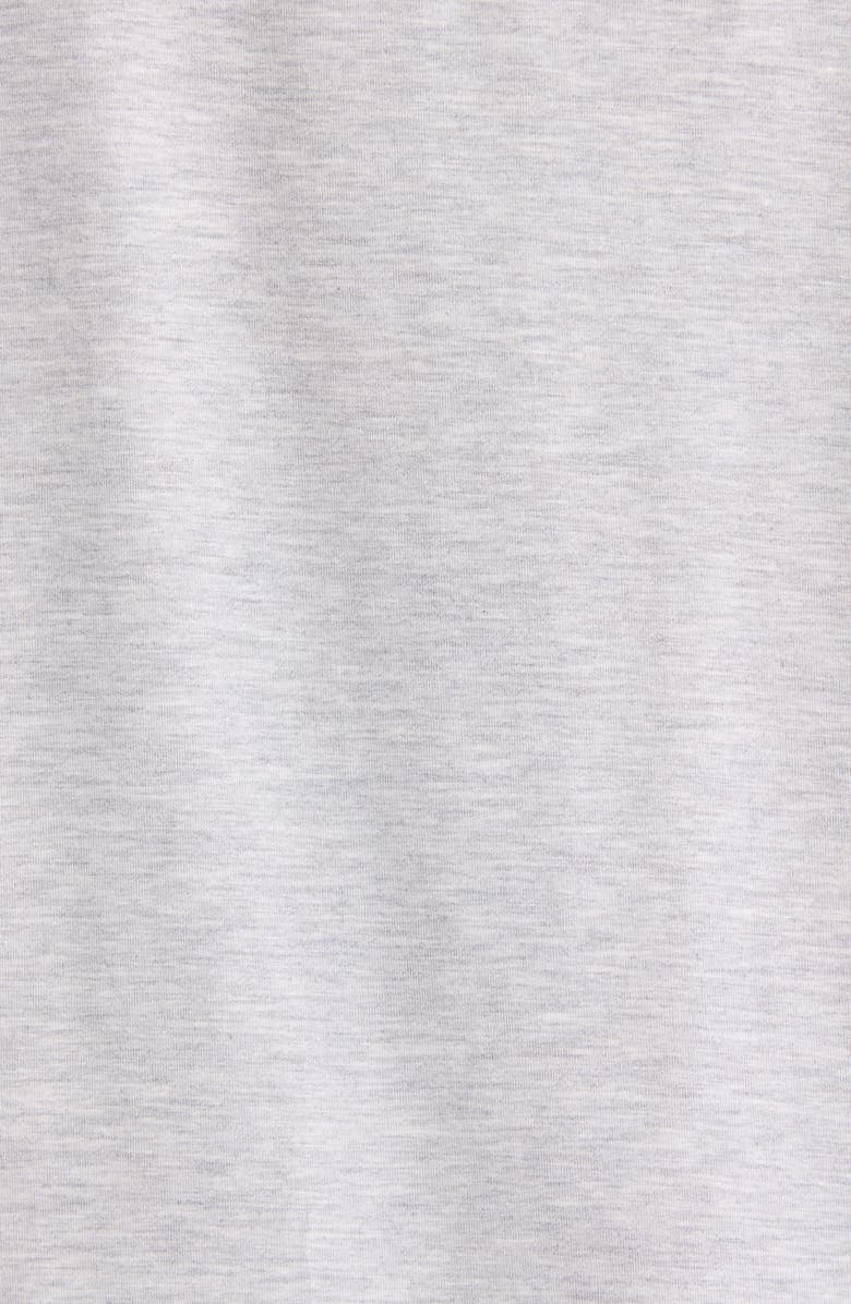 Nordstrom Moonlight Eco Crop Pajamas, Alternate, color, Grey Heather- Pink