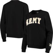 COLOSSEUM Women's Colosseum Black Army Black Knights Campanile Pullover Sweatshirt