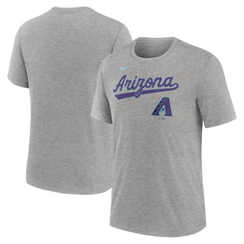 Men's Nike  Heather Charcoal Arizona Diamondbacks 2025 City Connect Tri-Blend T-Shirt
