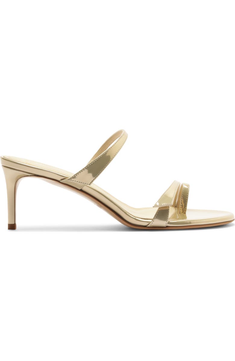 Alexandre Birman Tita Metallic Sandal, Alternate, color, Yellow