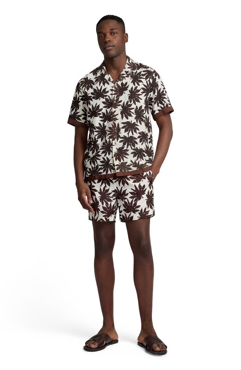 Onia Air Linen Shirt, Main, color, Egret