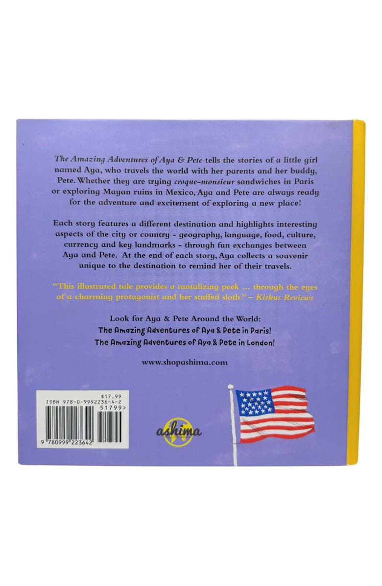 AYA AND PETE 'The Amazing Adventures of Aya & Pete' Paris & NYC Duo Book Set, Alternate, color,