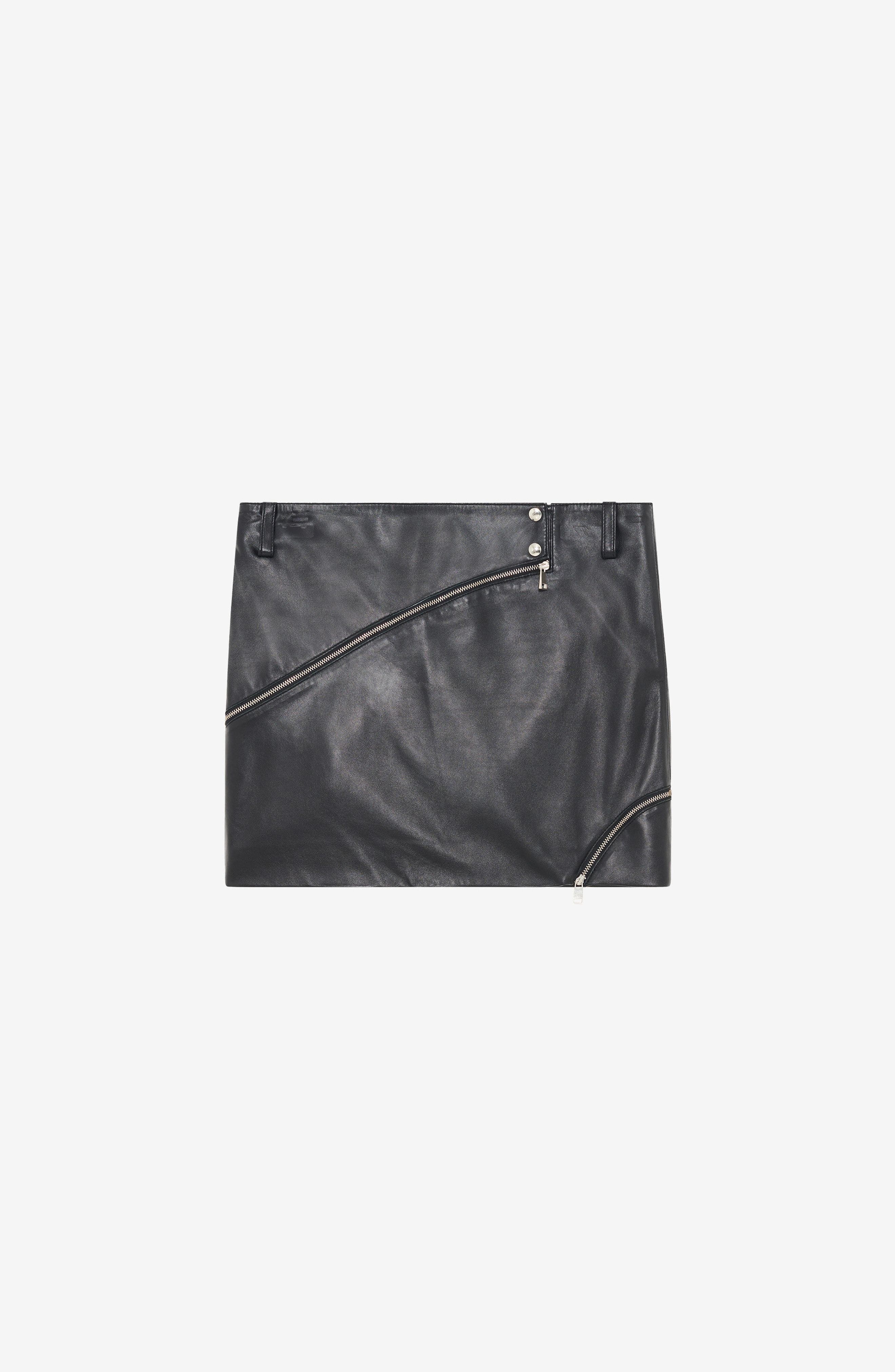 Marinar Leather Skirt - image 2