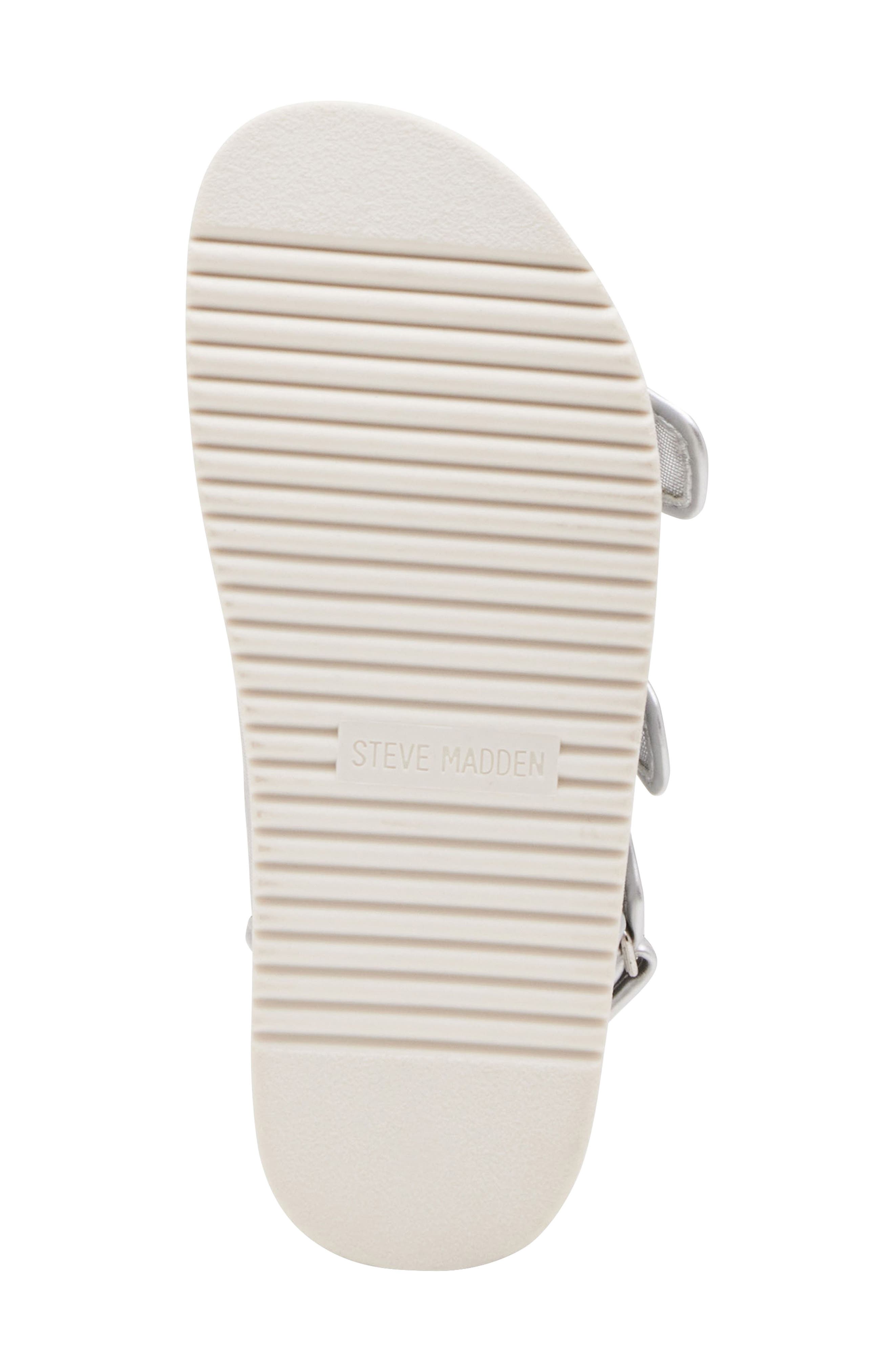 Steve Madden Kids' Jkit Slingback Sandal, Alternate, color, Silver