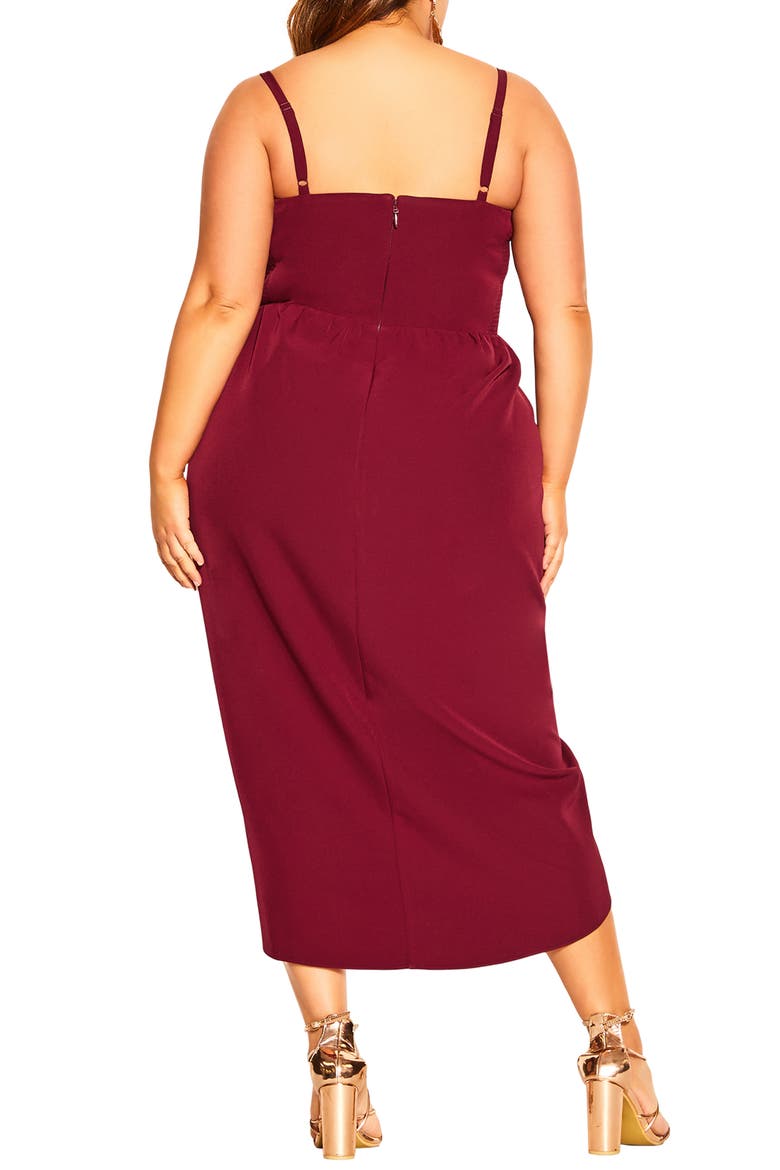 Sassy Dress, Alternate, color, RUBY