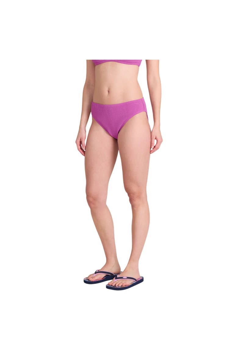 Skye Textured Bikini Bottoms, Main, color, Purple