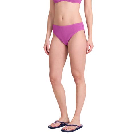 Skye Textured Bikini Bottoms