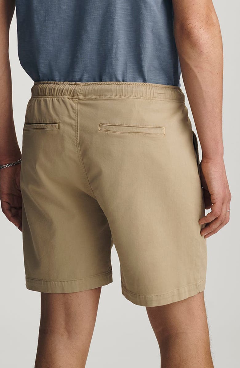 Mavi Jeans Woven Drawstring Shorts, Alternate, color, Olive Gray