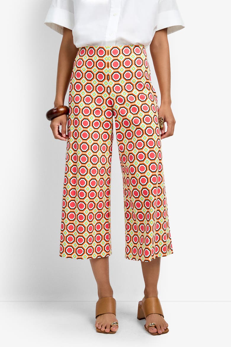 Diona Crop Pant Salerno, Alternate, color, Salerno