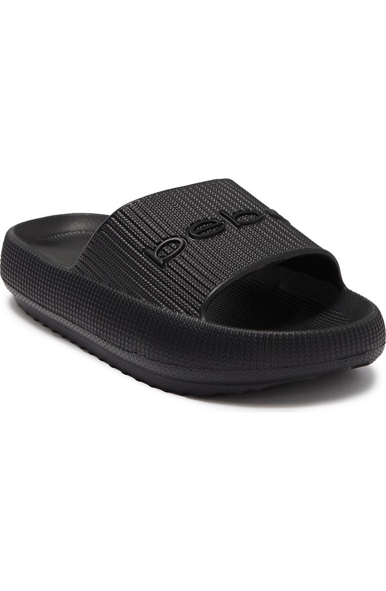 bebe EVA Slide Sandal, Main, color,