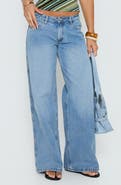 Princess Polly Ramos Low Rise Wide Leg Jeans