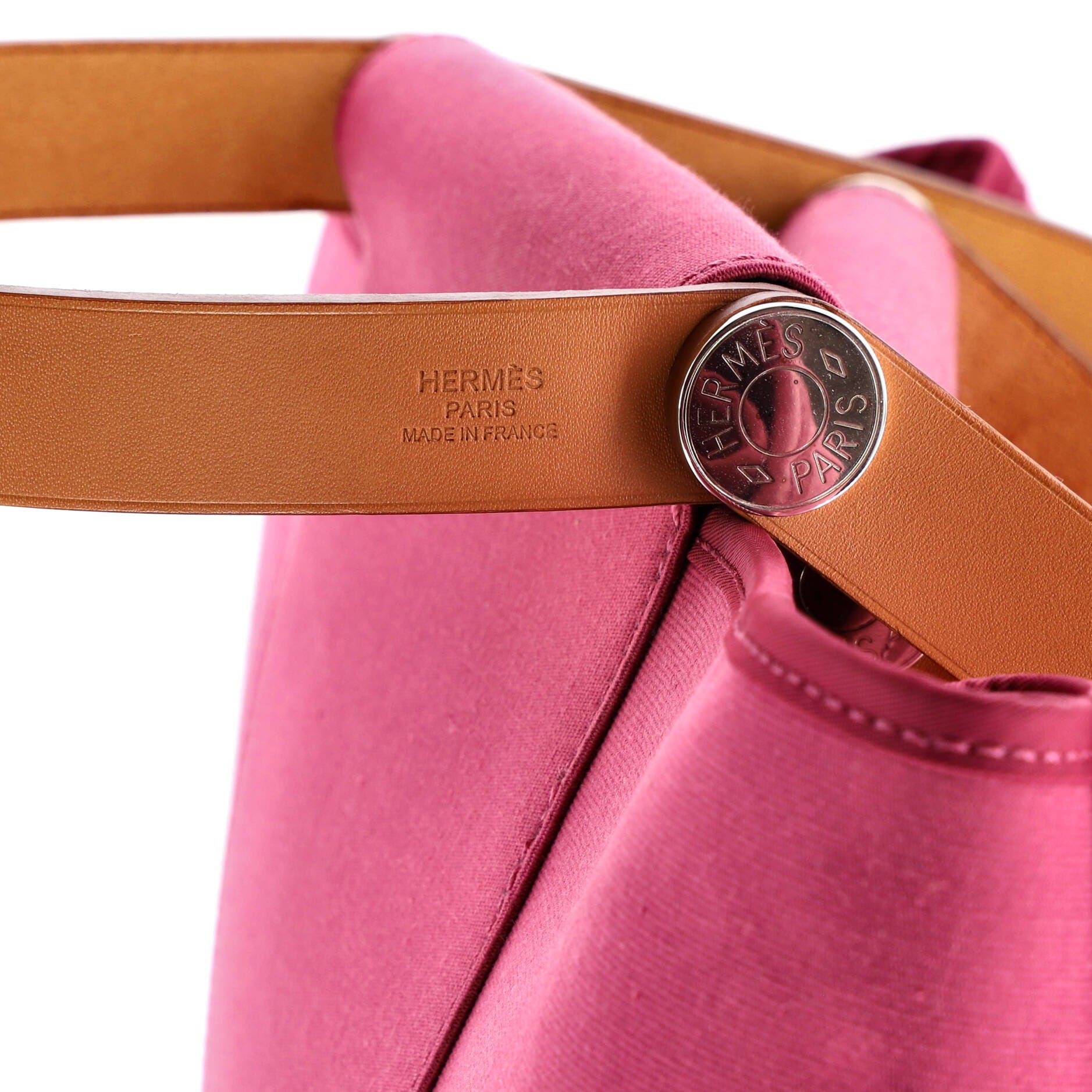 Pre-Owned Hermes Cabag Elan Toile and Leather 39, Alternate, color, 