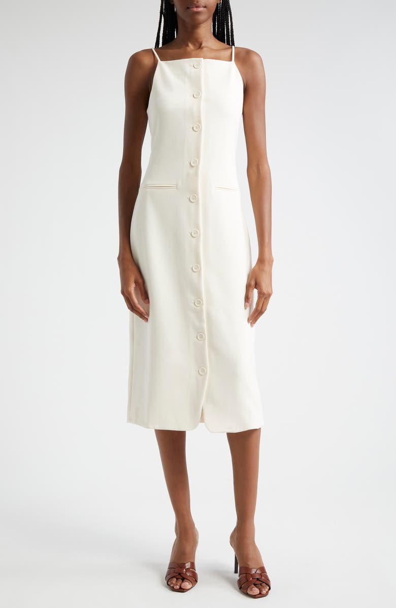 STAUD Una Tailored Midi Dress, Main, color,