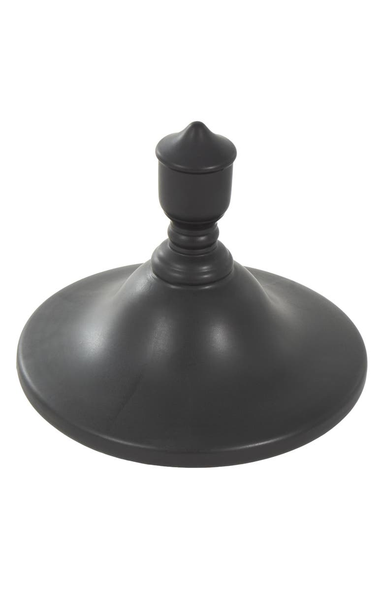 UMA Decorative Ceramic Jar with Lid, Alternate, color, Black