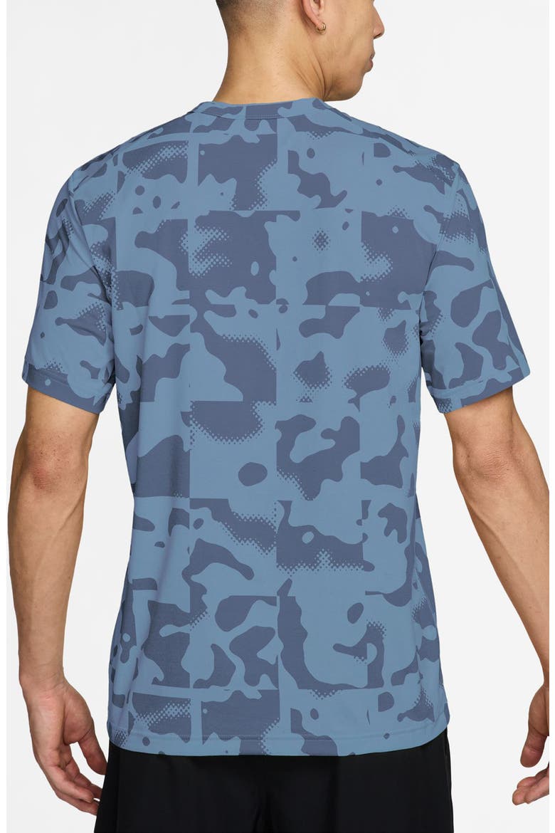 Dri-FIT Hyverse Short Sleeve Active T-Shirt, Alternate, color, WORK BLUE/ DIFFUSED BLUE