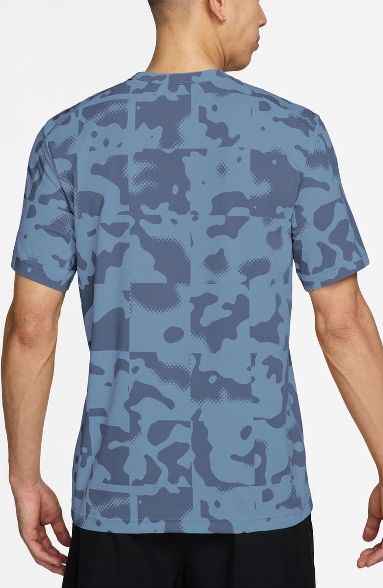 Nike Dri-FIT Hyverse Short Sleeve Active T-Shirt, Alternate, color, Work Blue/ Diffused Blue