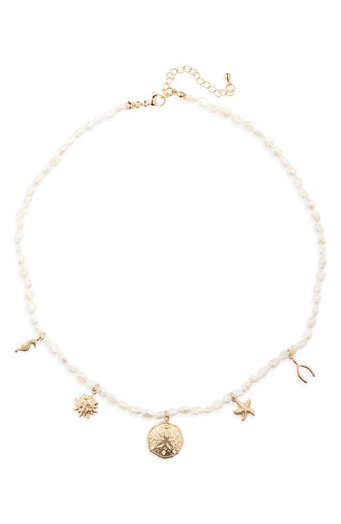 Sunspell Freshwater Pearl Necklace