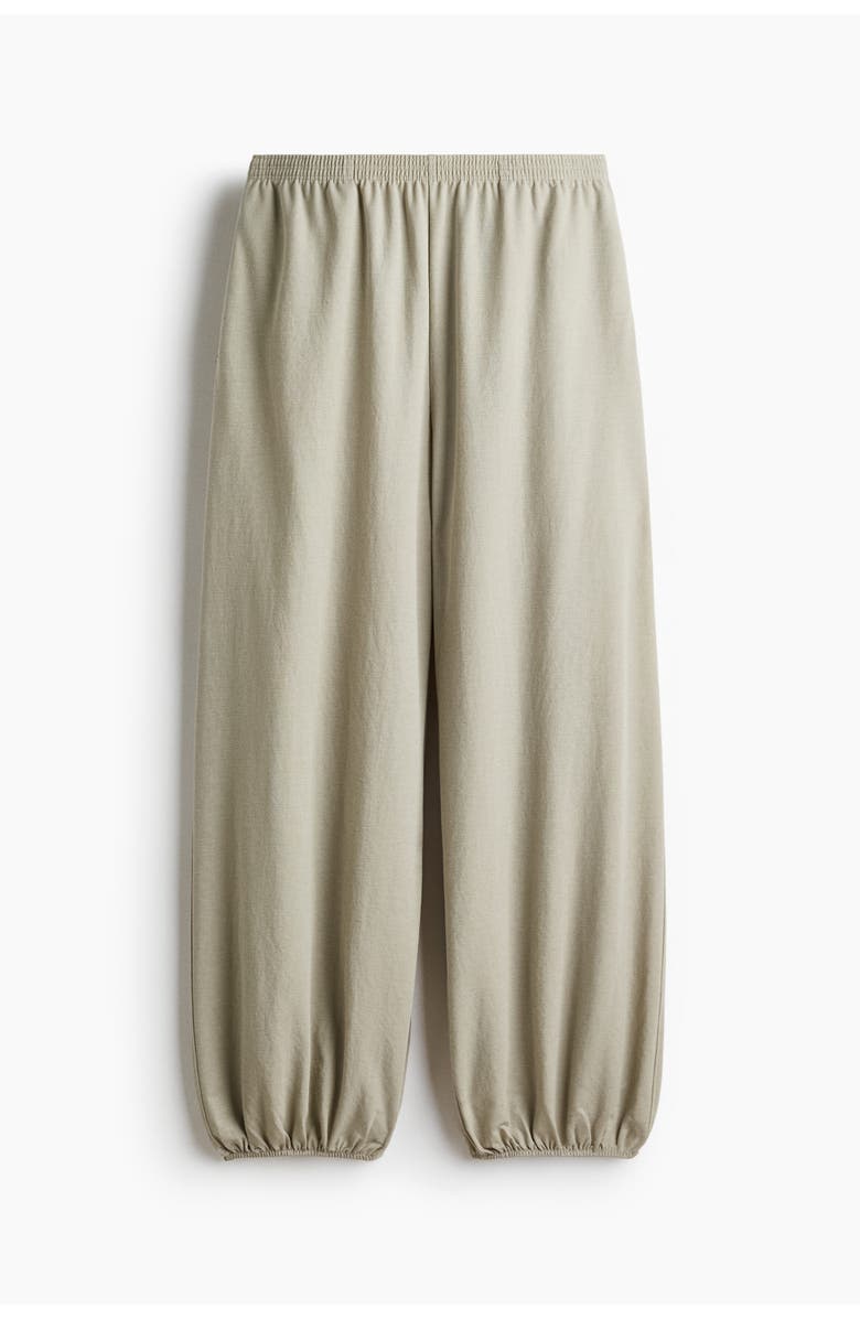 H&M Balloon-leg Joggers, Main, color, Beige