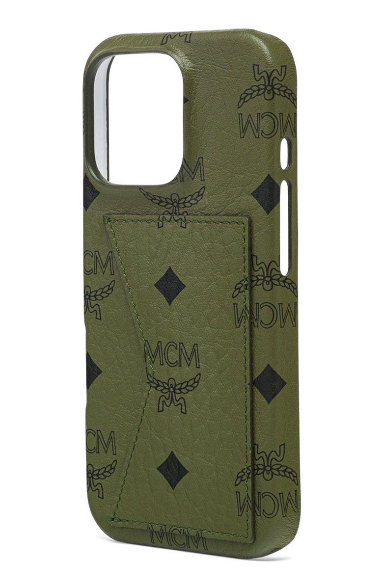 MCM iPhone 16 Pro Case in Visetos, Alternate, color, 