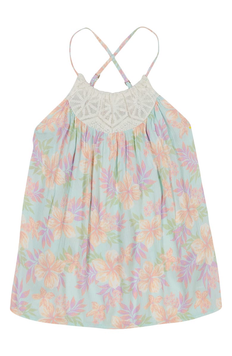 Billabong Kids' Sea You Later Babydoll Tank, Main, color, 