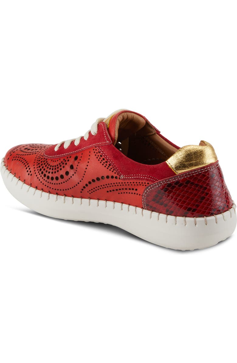Spring Step Jumilla Sneaker, Alternate, color, Red