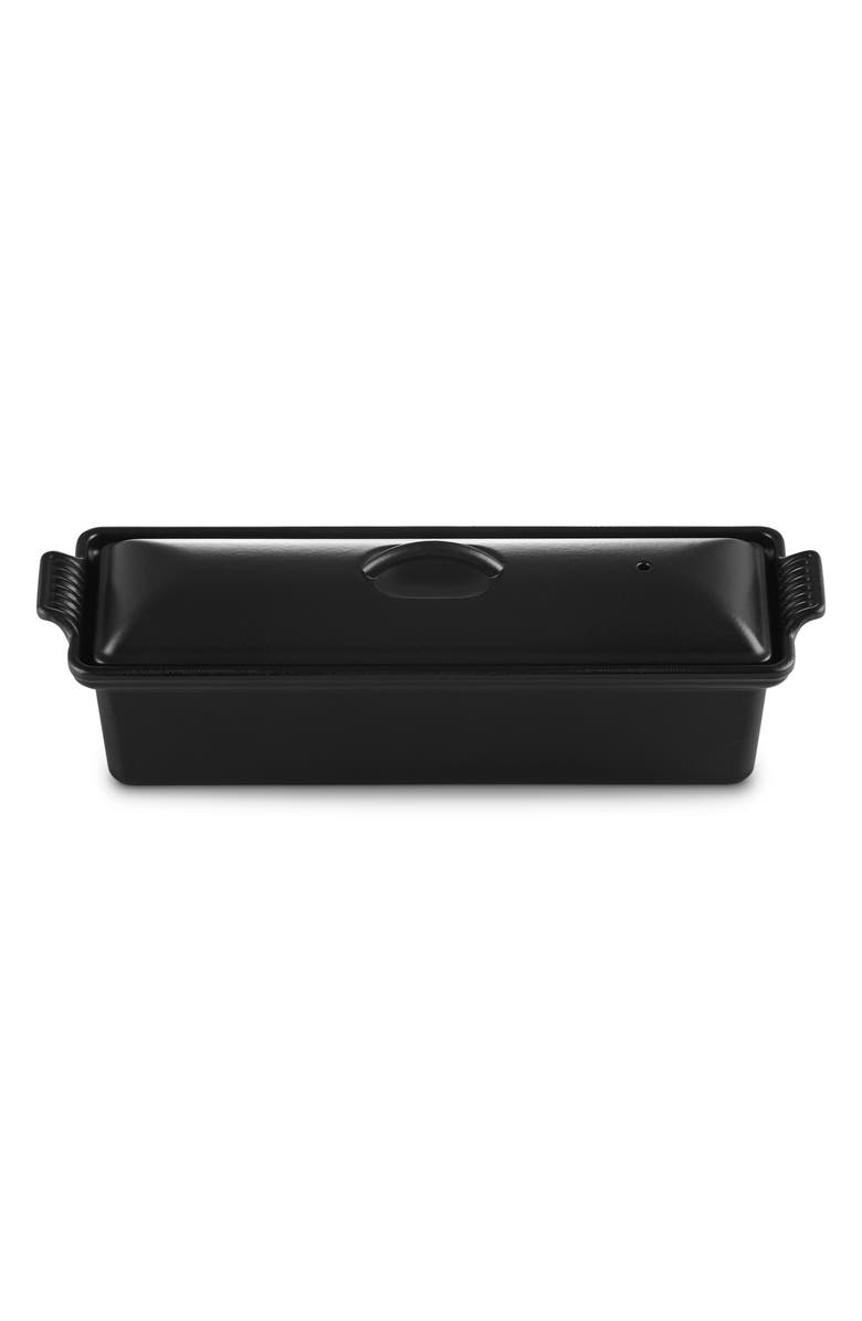 Le Creuset 1.5-Quart Enameled Cast Iron Pate Terrine, Alternate, color, Licorice