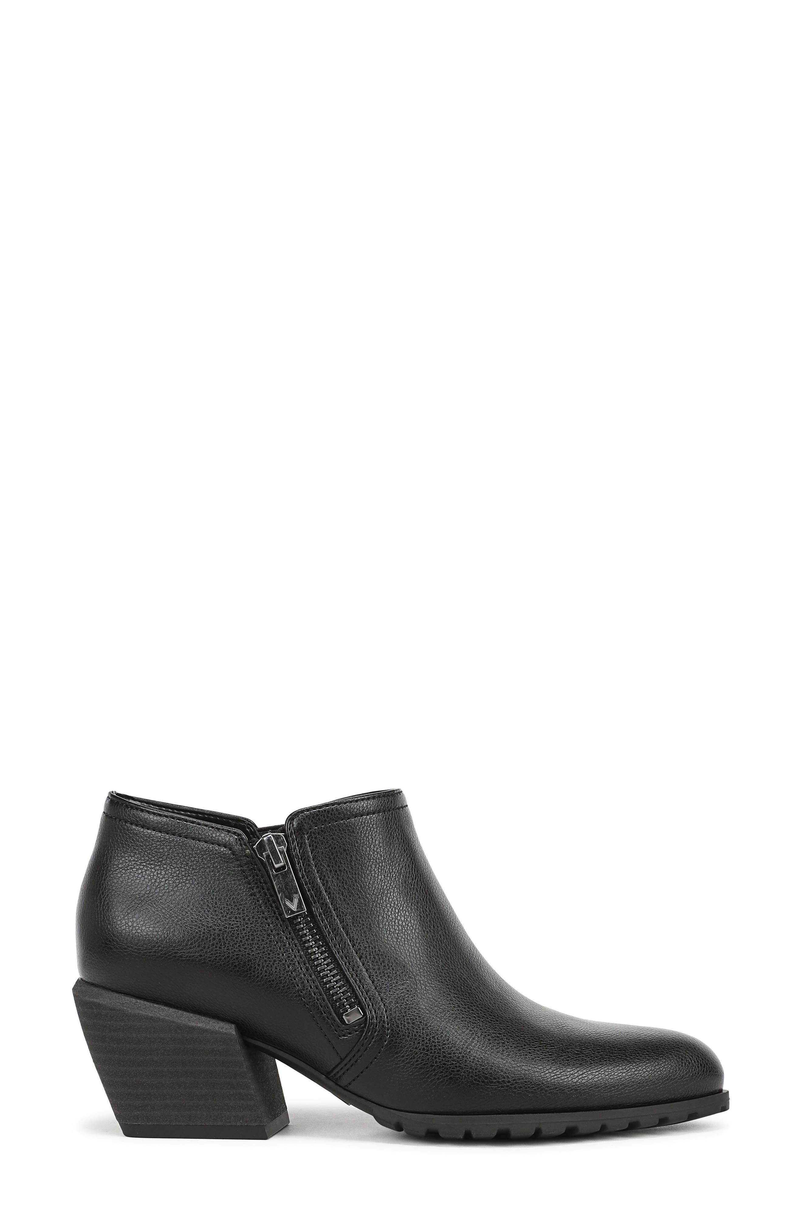 Blaine Block Heel Bootie, Alternate, color, BLACK