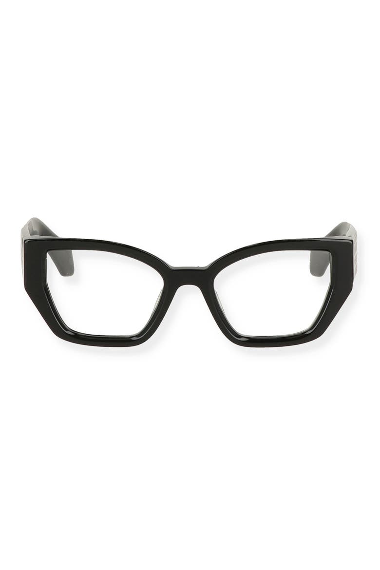 7Q 52mm Optical Glasses, Main, color, BLACK
