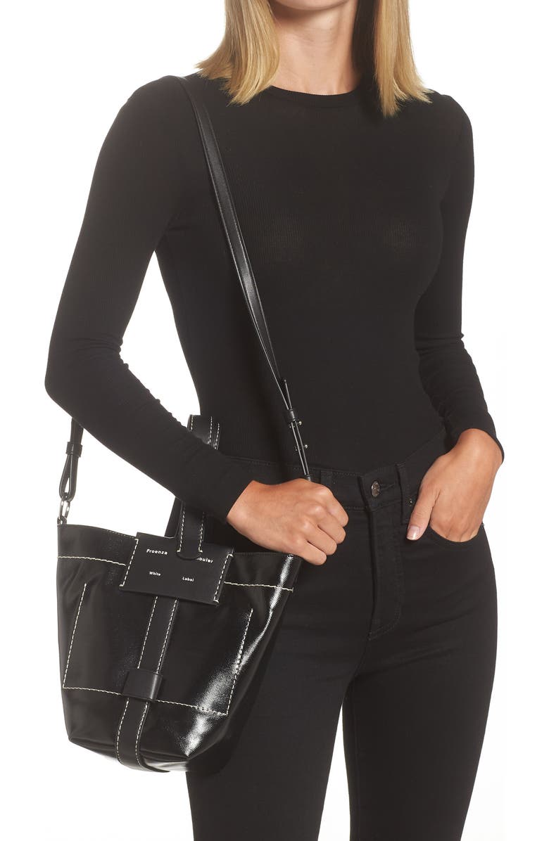 Proenza Schouler White Label Small Sullivan Coated Canvas Tote, Alternate, color,