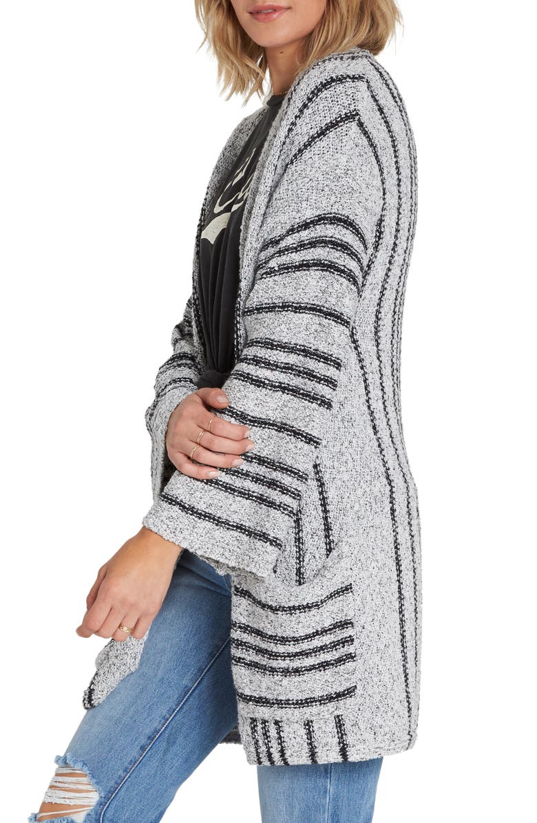 Billabong Good Times Stripe Cardigan, Alternate, color,