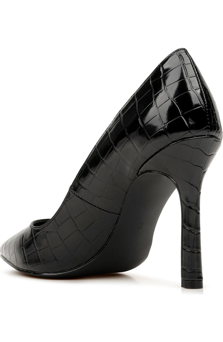 Rampage Gabriel Croc Embossed Pointed Toe Pump, Alternate, color,